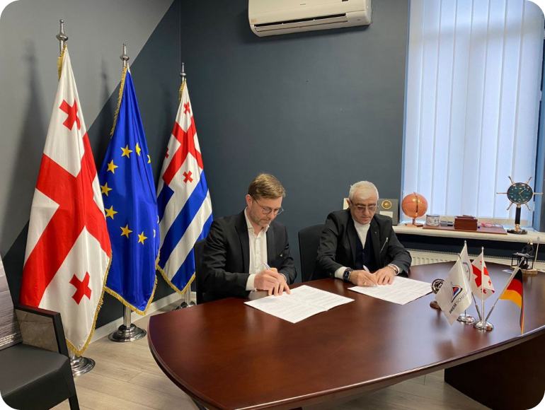 ხელი მოაწერეს შეთანხმებას თანამშრომლობის შესახებ.